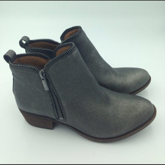 Lucky Brand Shoes - New Lucky Brand Bartalino Zip Ankle Boot